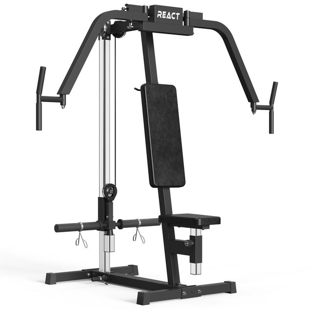 Peck Deck Rinta- ja Selkälaite React