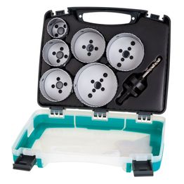 Reikäsahasarja Wolfcraft 5423000 Sähkö 7-osainen 40-86 mm