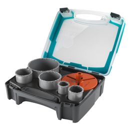 Reikäsahasarja Wolfcraft 5424000 Muuraukset 7-osainen 33-103 mm