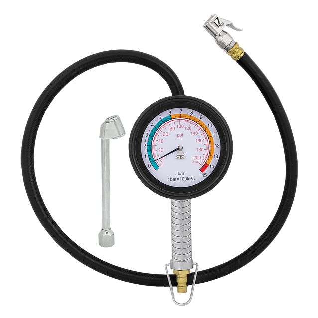 Renkaantäyttömittari ProMaster Pro, paineilmatoiminen