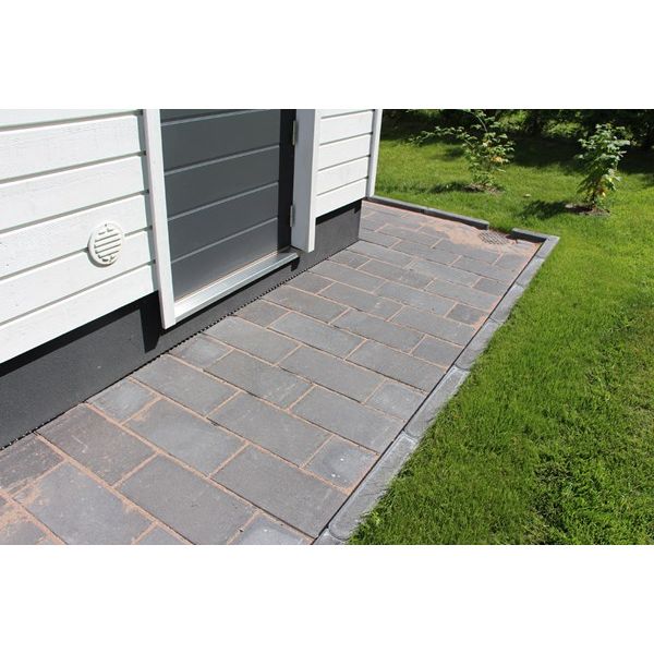 Reunakivi Rudus h=140 l=500 500x80x140 mm sileä harmaa lisäkuva