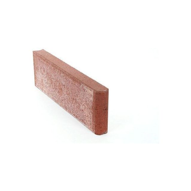 Reunakivi Rudus h=250 l=800 800x80x250 mm sileä punainen
