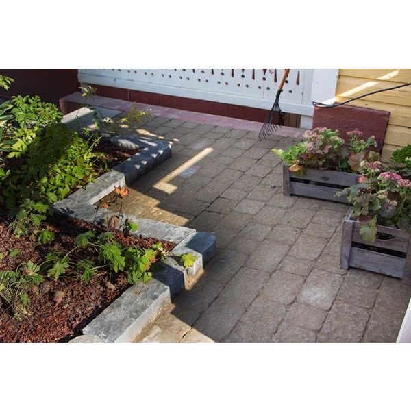 Reunakivi Rudus Laineri h=140 140x140 mm sileä savu lisäkuva