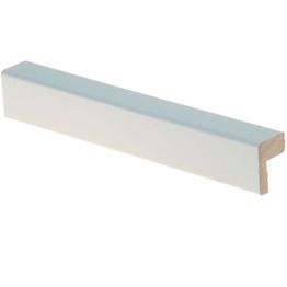 Reunalista Maler Aava 22x25/13x2750mm MDF valkoinen