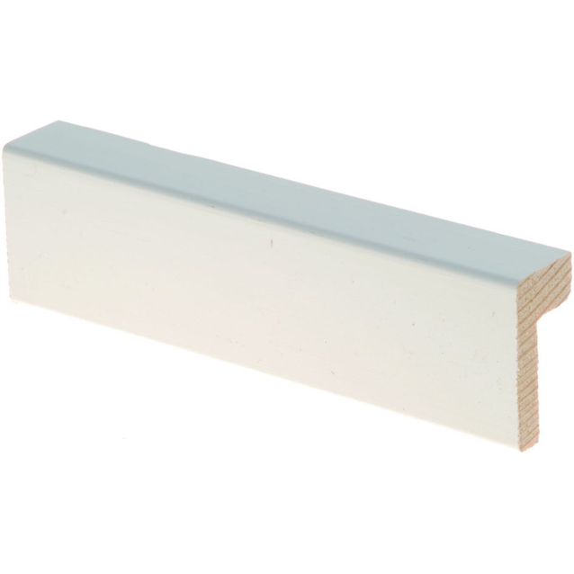 Reunalista Maler Smart Aava, 21x42/13x1800mm, mänty, valkoinen