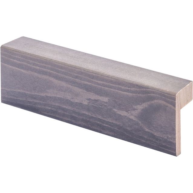 Reunalista Maler SPA, 21x42/15x2200mm, saunasuojattu mänty, tuhka