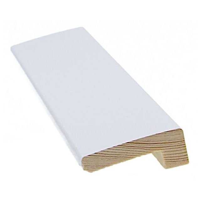 Reunalista kaakelille Cent 15x42/6x2400 mm mänty valkoinen