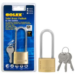 Riippulukko Solex 40 mm messinki pitkä