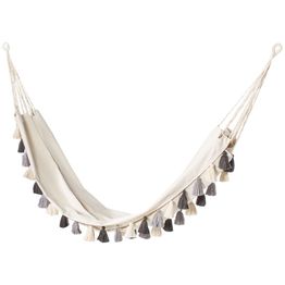 Riippumatto Home4you Tassels valkoinen