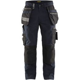 Riipputaskuhousut Blåkläder 1590 sininen/musta