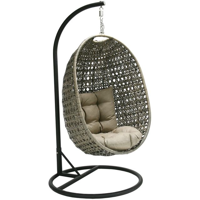 Riipputuoli Home4you Cora harmaa