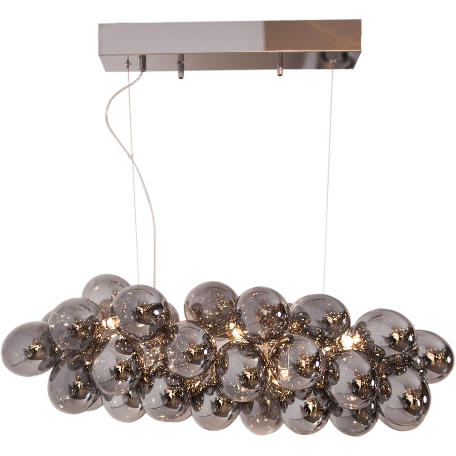 Riippuvalaisin By Rydéns Gross Bar 80x36 cm savunharmaa