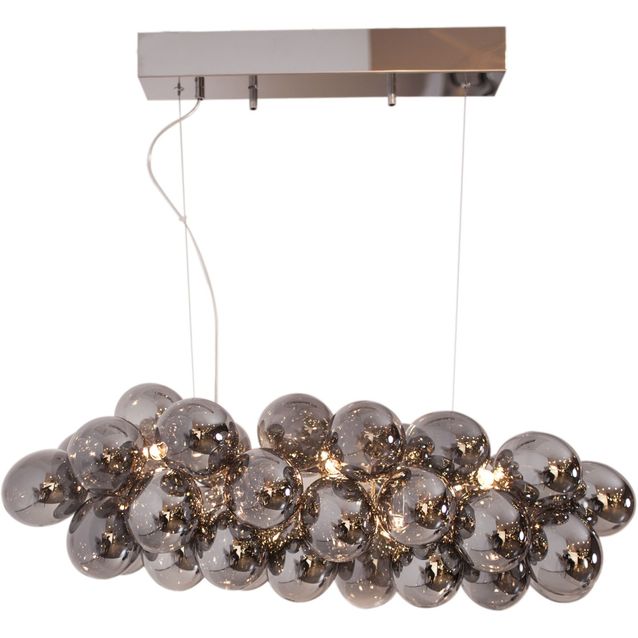 Riippuvalaisin By Rydéns Gross Bar 80x36 cm savunharmaa