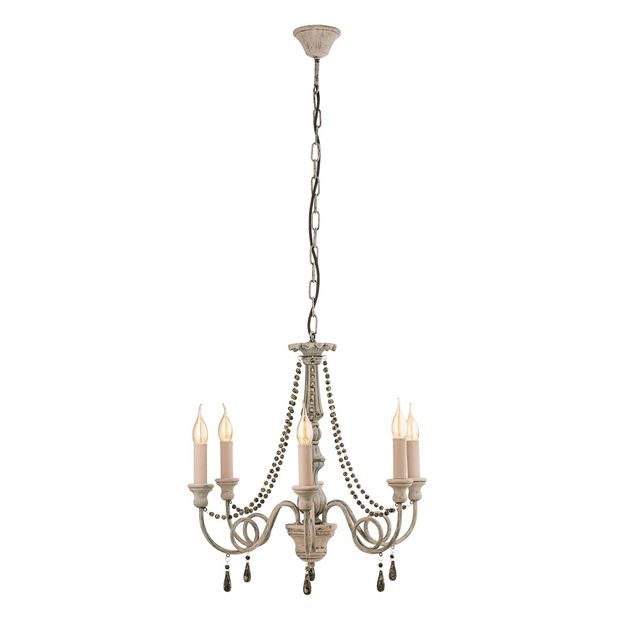 Riippuvalaisin Eglo Colchester 6x40W Ø580x1100 mm E14 IP20 taupe