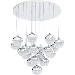 Riippuvalaisin Eglo Crystal&Design Mioglia 18-osainen kromi
