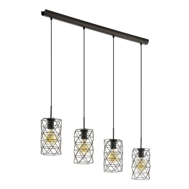 Riippuvalaisin Eglo Estevau 4x60W 975x1100x145 mm E27 IP20 ruskea