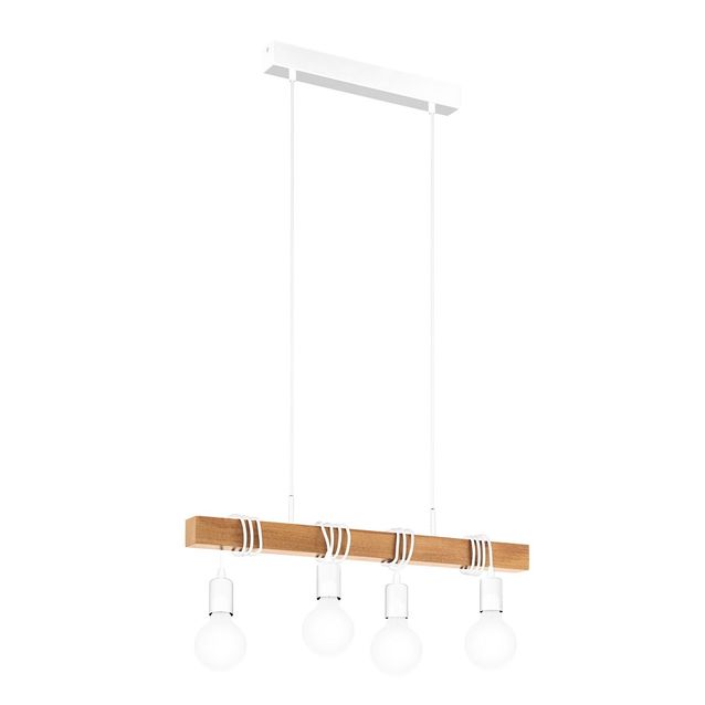 Riippuvalaisin Eglo Townshend 4x60W 105x1100x700 mm E27 IP20 valkoinen/ruskea