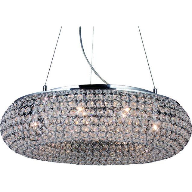 Riippuvalaisin FocusLight Cristo Ring 7x33W Ø 600mm kromi