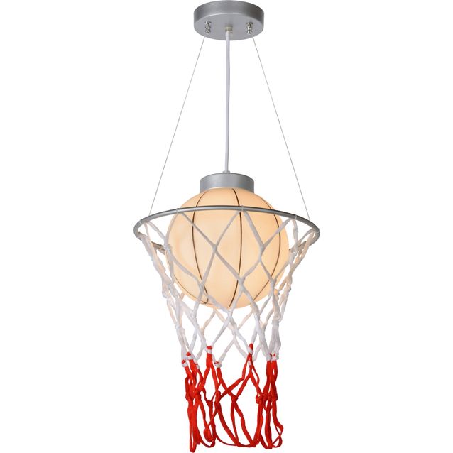 Riippuvalaisin Lucide Basket, Ø30 cm, harmaa