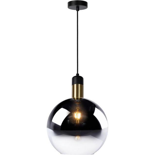 Riippuvalaisin Lucide Julius, Ø28 cm, savunharmaa