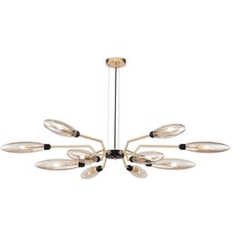 Riippuvalaisin Maytoni Modern Ventura 12-osainen kulta/musta