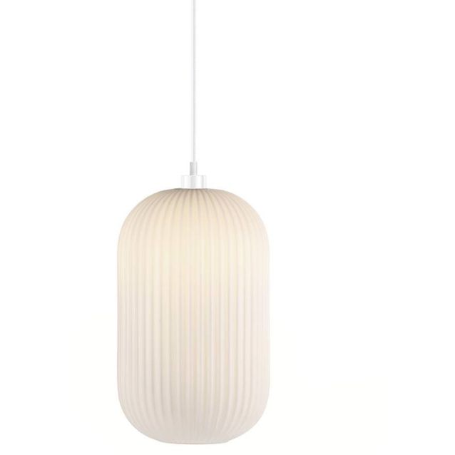Riippuvalaisin Nordlux Milford 20 Ø20cm, valkoinen
