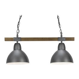 Riippuvalaisin Sessak Ale x K1381-2GH 63 cm metalli/puu grafiitinharmaa