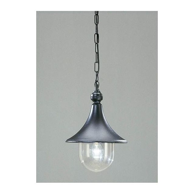 Riippuvalaisin ulkokäyttöön Noor Trumpetti, Ø250x300mm, musta