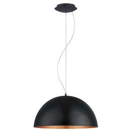 Riippuvalaisin Eglo Gaetano 1 Ø530mm musta kupari 94938