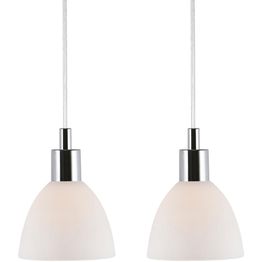 Riippuvalaisin Nordlux Ray 2 kpl kromi/valkoinen