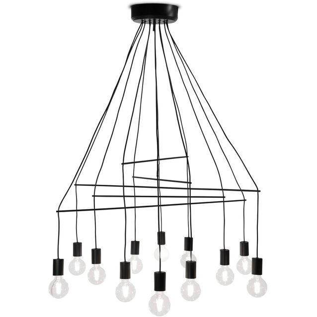 Riippuvalaisin Sessak Pisces 12-osainen musta