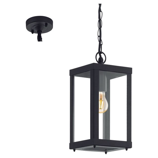 Riippuvalaisin ulos Eglo Alamonte musta 94788