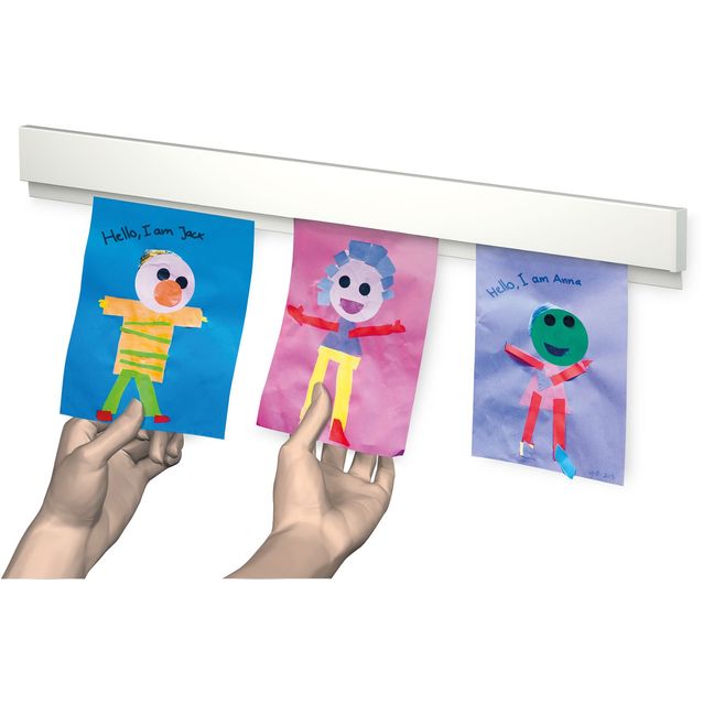 Ripustuskisko Pisla Info 1m valokuville ja piirustuksille