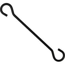 Ripustuskoukku Pisla 20cm musta