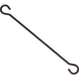 Ripustuskoukku Pisla 30cm antiikkipronssi