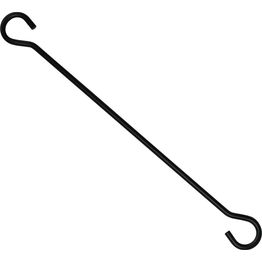 Ripustuskoukku Pisla 30cm musta