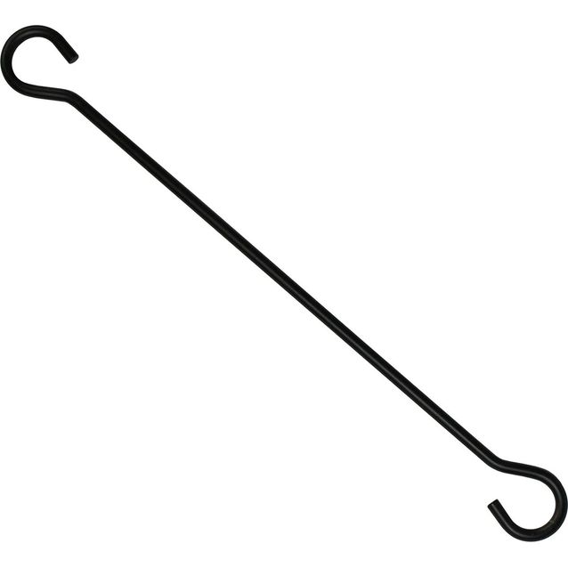 Ripustuskoukku Pisla, 30cm, musta