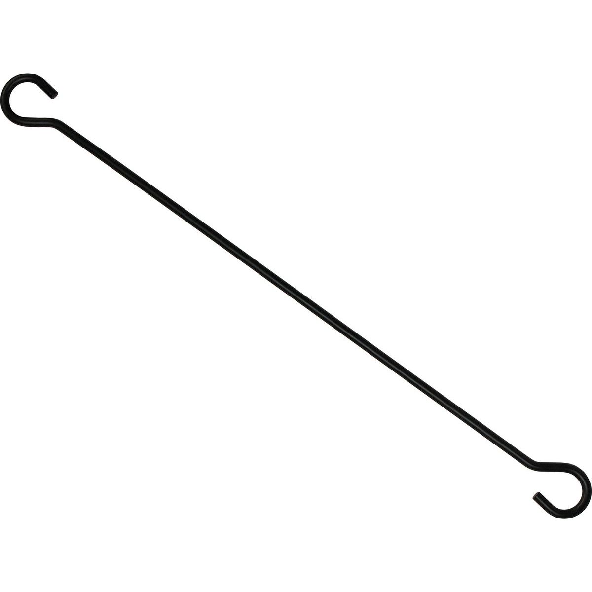 Ripustuskoukku Pisla 40cm musta