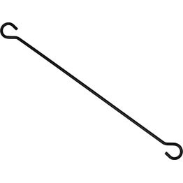 Ripustuskoukku Pisla 40cm musta