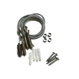 Ripustussetti FTLight White LED-paneelivalaisinsarjaan säädettävä 4kpl