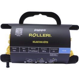 Rolleri Piippo heijastava PP-multifilamentti 4mm x 30m