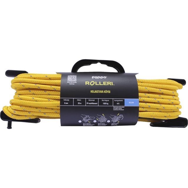 Rolleri Piippo heijastava PP-multifilamentti 8mm x 20m