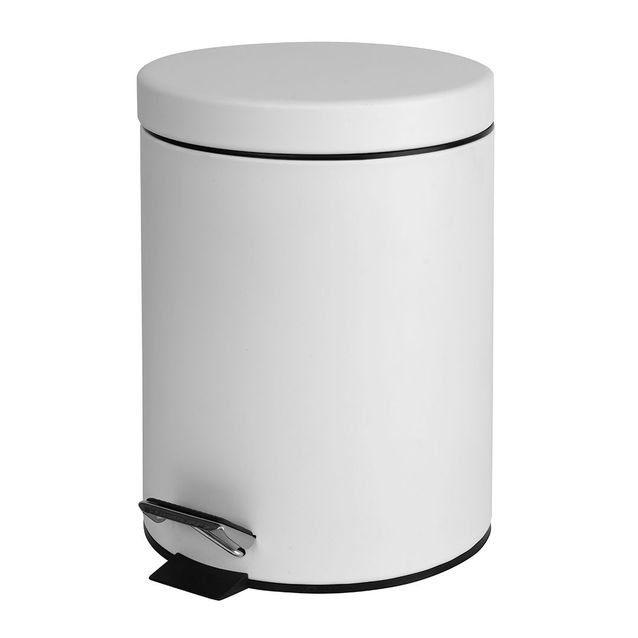 Roska-astia Bemeta White, 5 l, valkoinen