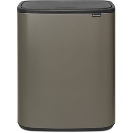 Roska-astia Brabantia Bo Touch 2 x 30L Platinum
