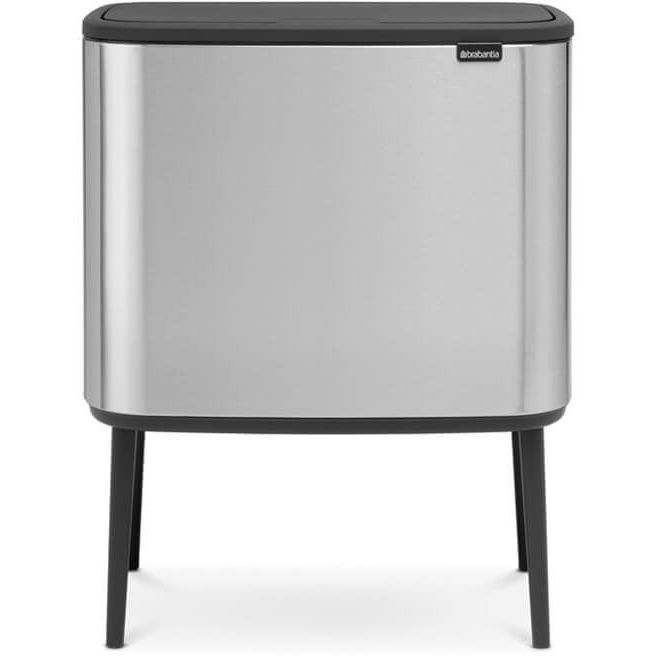Roska-astia Brabantia Bo Touch 3x11 L Matt Steel Fingerprint Proof