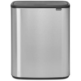 Roska-astia Brabantia Bo Touch 60L Matt Steel Fingerprint Proof