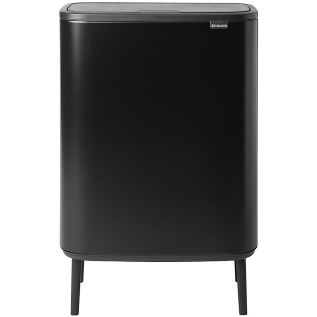 Roska-astia Brabantia Bo Touch Hi, 2 x 30L, Black