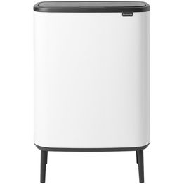 Roska-astia Brabantia Bo Touch Hi 2 x 30L White