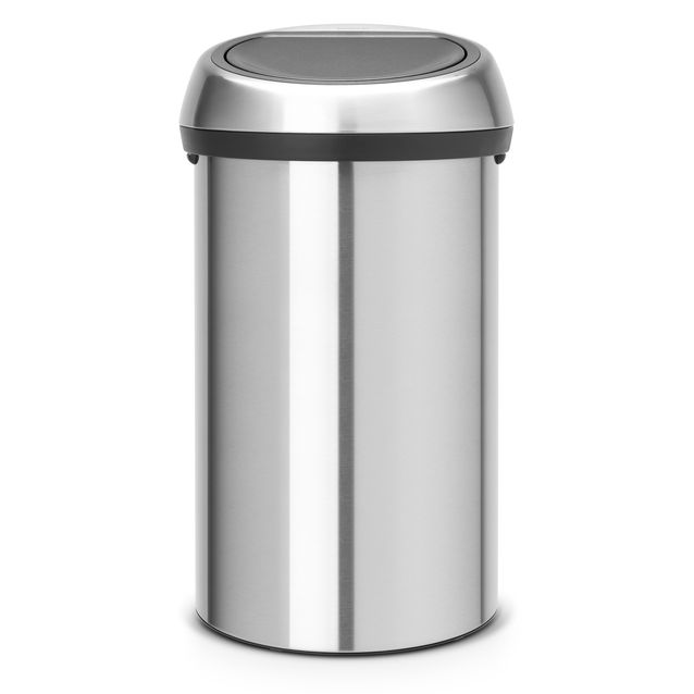 Roska-astia Brabantia Touch Bin 60 L Matt Steel/teräskansi