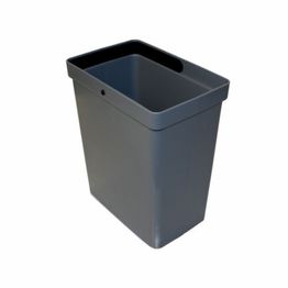 Roska-astia Grip ECO 10,5L tummanharmaa